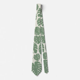 Monstera - Green Tie
