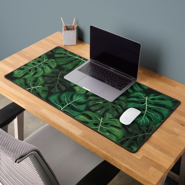 Monstera Jungle Desk Mat (Office 2)