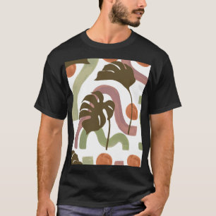Monstera Leaf: Elegant Watercolor Poster T-Shirt