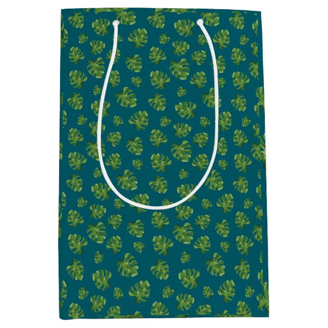 Monstera Leaf Gift Bag (Front)