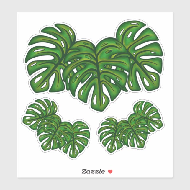Monstera Leaves (Sheet)
