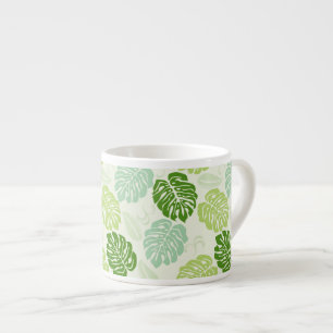 Monstera Leaves Espresso Cup