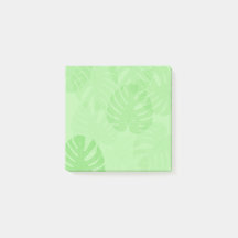 Monstera Leaves Post-it Notes