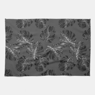 Monstera Leo Animal Print Glam 2 Tea Towel