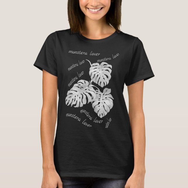 monstera lover T-Shirt (Front)