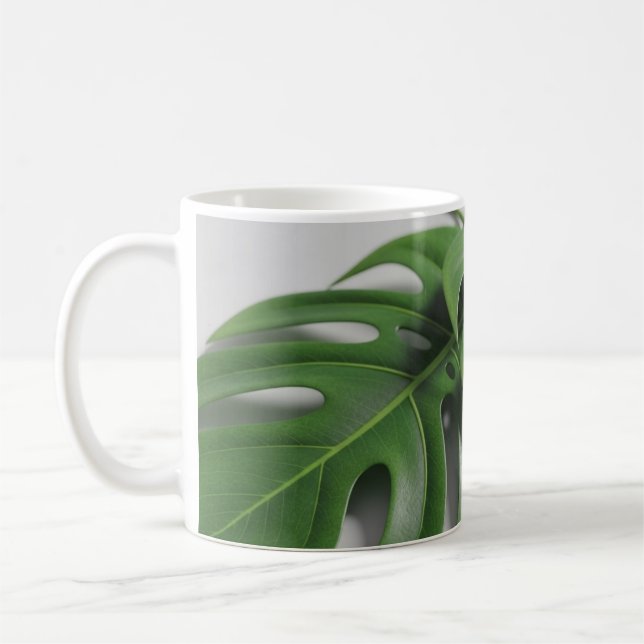 Monstera Majesty Coffee Mug (Left)