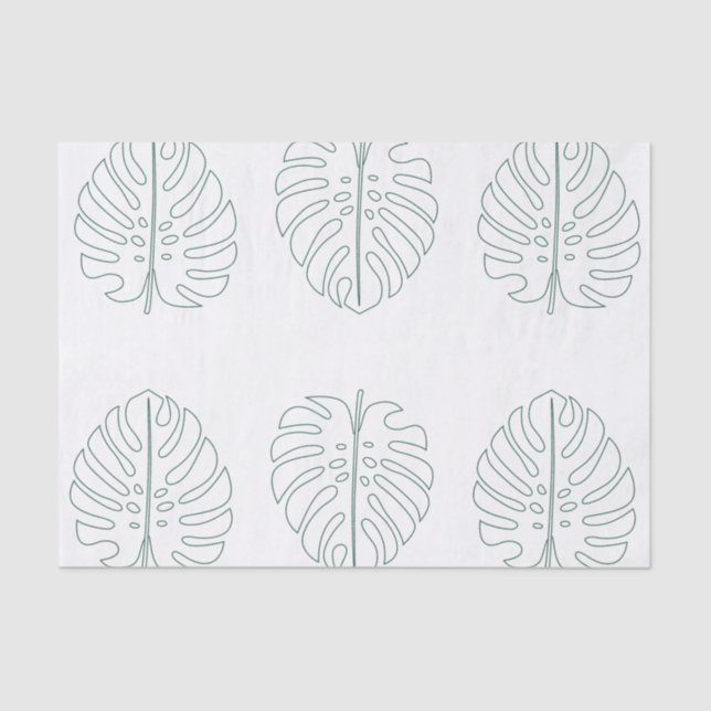 Monstera Monday Tissue Paper (Front)