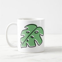 monstera mug