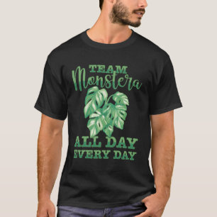 Monstera Plant Gardening Garden Gardener Houseplan T-Shirt