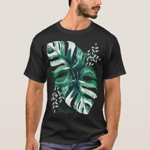 Monstera, Variegated Monstera, Monstera Deliciosa, T-Shirt