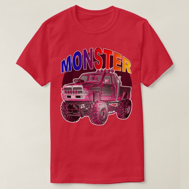 Monstercar T-Shirt (Design Front)