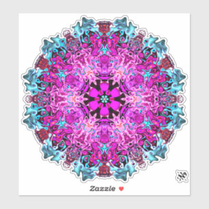 Monsters & a flower (abstract pattern) v1.1