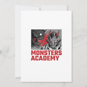 MONSTERS ACADEMY INVITATION