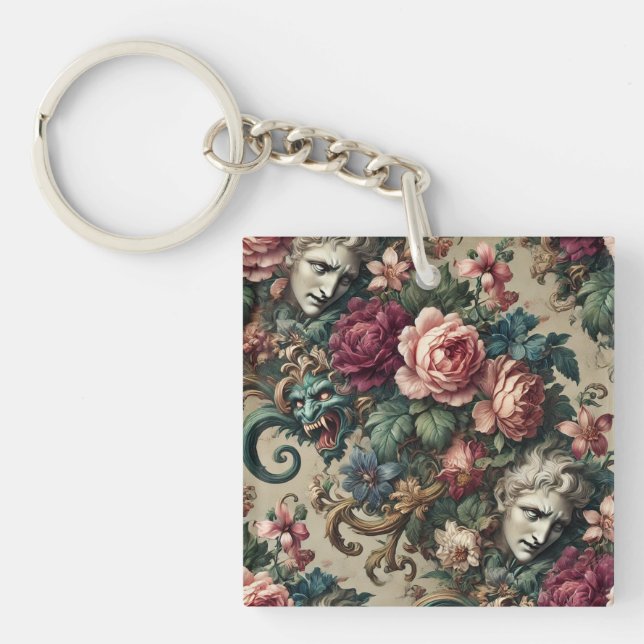 Monsters Amongst Men – Gothic Baroque  Key Ring (Front)
