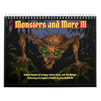 Monsters and More III Calendar