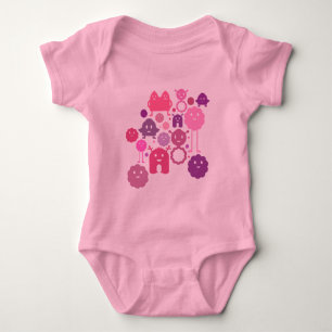 Monsters! Baby Bodysuit