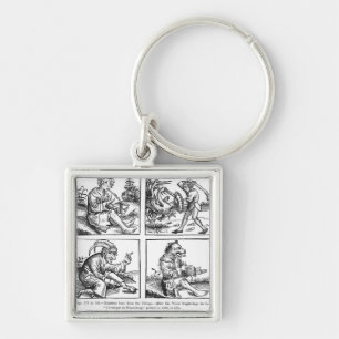Monsters born from the Deluge Key Ring