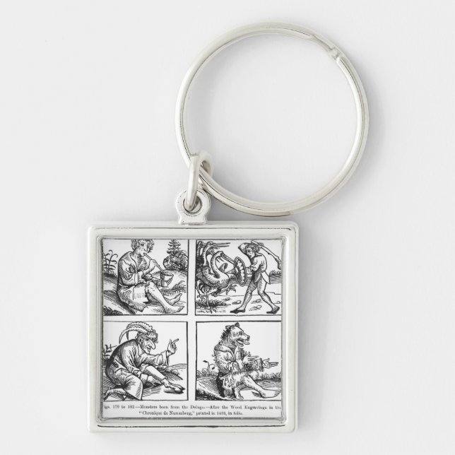 Monsters born from the Deluge Key Ring (Front)