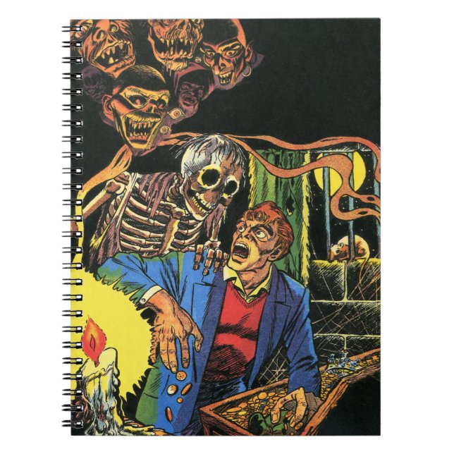 monsters creatures ghouls horror comics art notebook (Front)