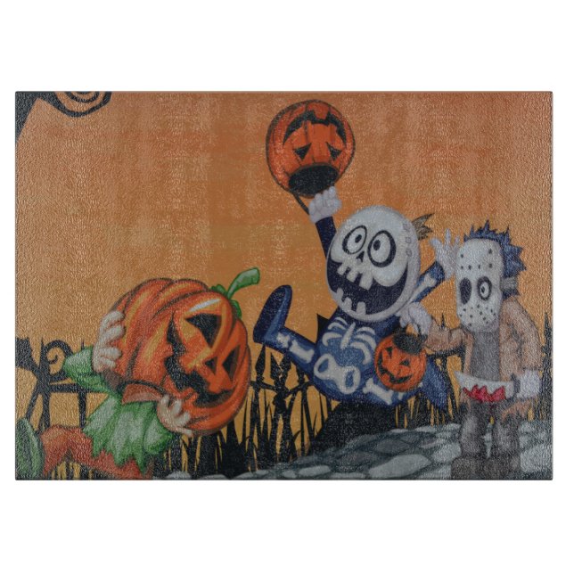 Monsters Cutting Board (Front)