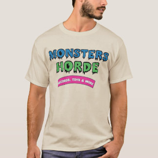 Monsters Horde Alternative Logo T-Shirt