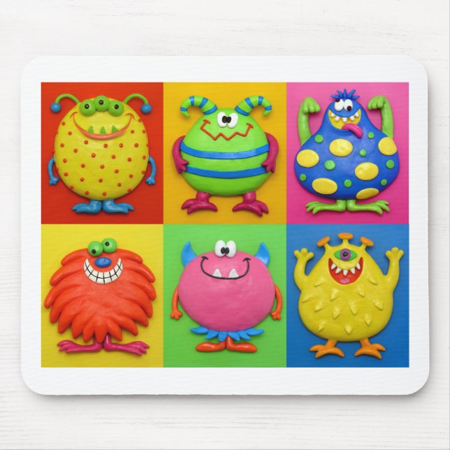 Monsters Mouse Mat (Front)
