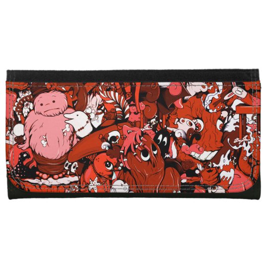 Monsters & Mummies Cartoon Wallet