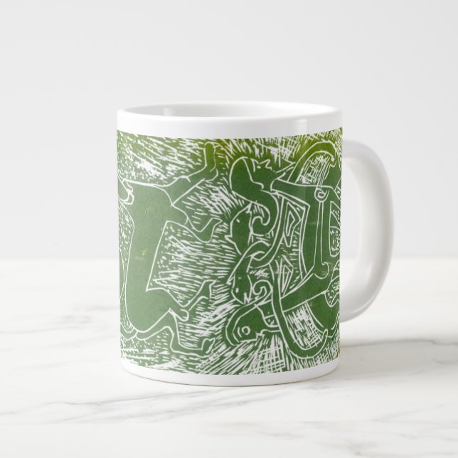 Monsters of Aberlamno Large Coffee Mug (Front Right)