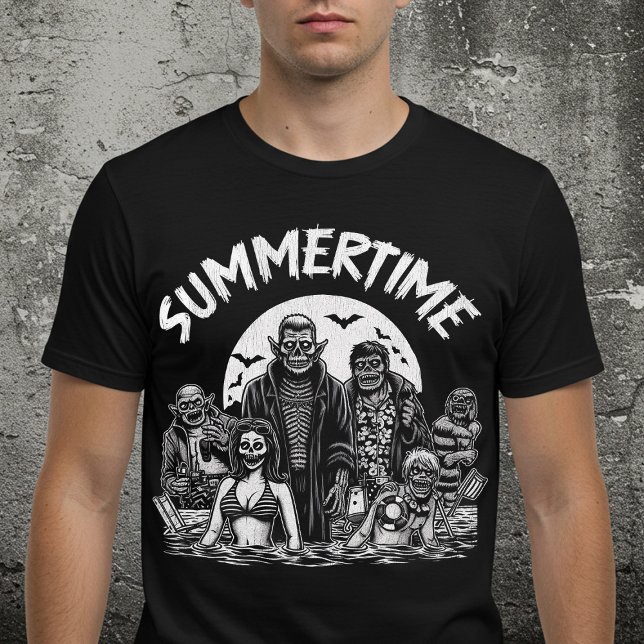 Monsters Summertime T-Shirt (Creator Uploaded)