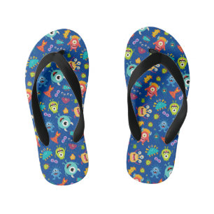 Monsters Time Kid's Flip Flops
