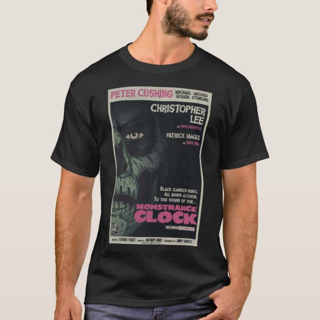 Monstrance Clock T-Shirt (Front)