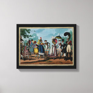 Monstrosities of 1818 ~ 14.67x11 .75 Thick Canvas