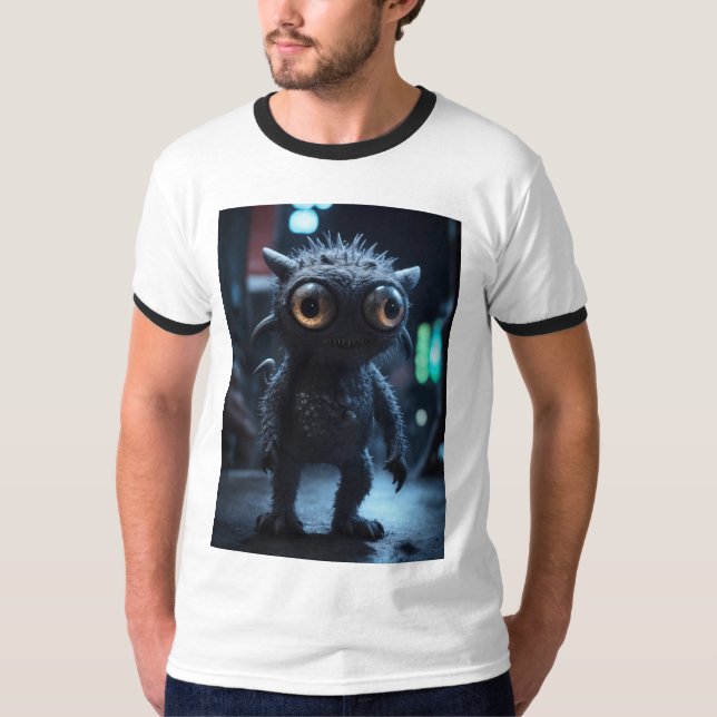 Monstrous Marvel: Creative Monster Design Shirt (Front)