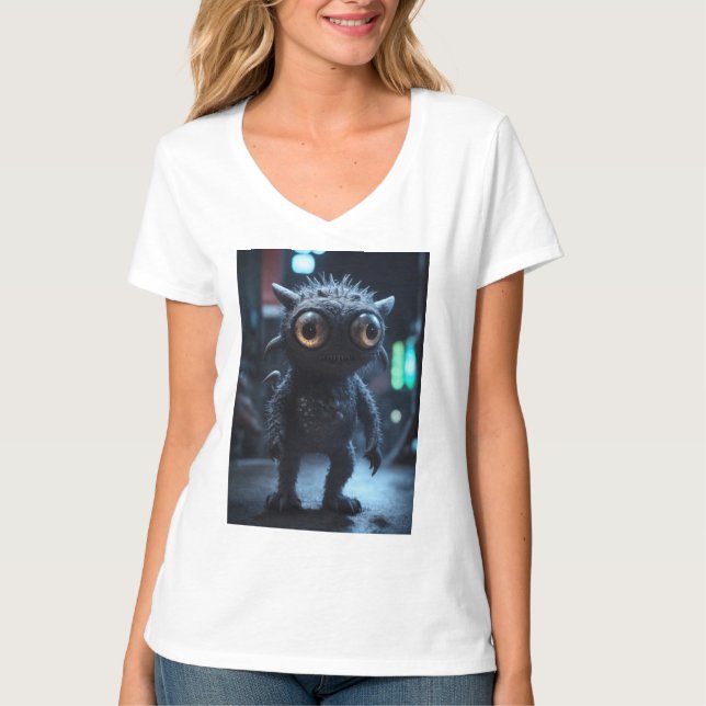 Monstrous Marvel: Creative Monster Design Shirt (Front)