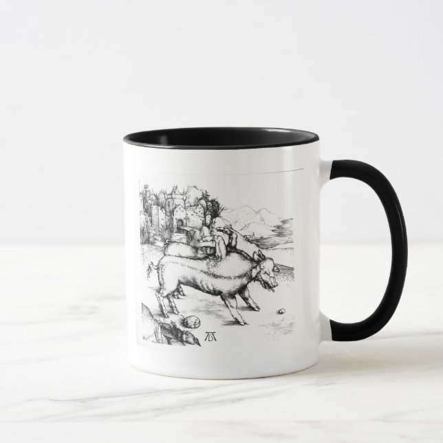 Monstrous Pig Mug (Right)