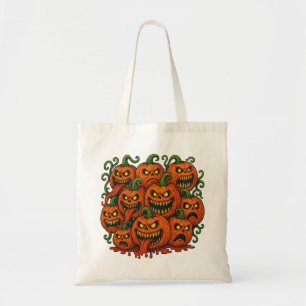 Monstrous Pumpkin Horde Trick-or-Treat Tote Bag