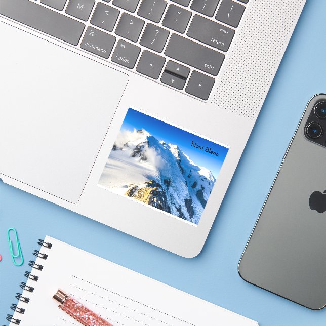 Mont Blanc (Laptop w/ iPhone)