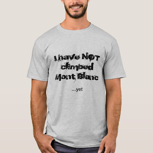 Mont Blanc 1 T-Shirt (Front)