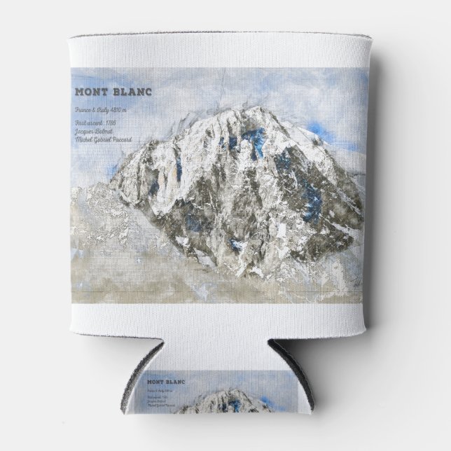 Mont Blanc Can Cooler (Front)