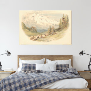 Mont Blanc Canvas Print