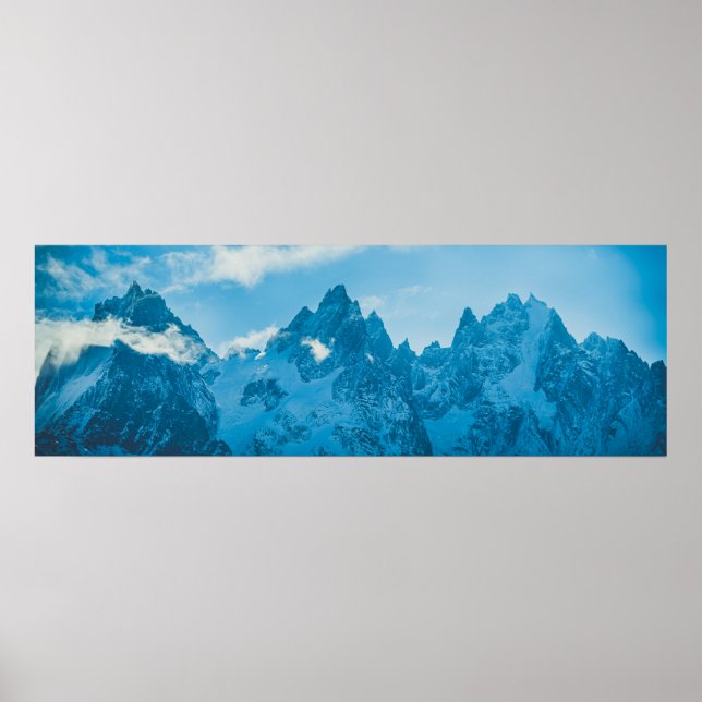 Mont Blanc Chamonix Poster (Front)
