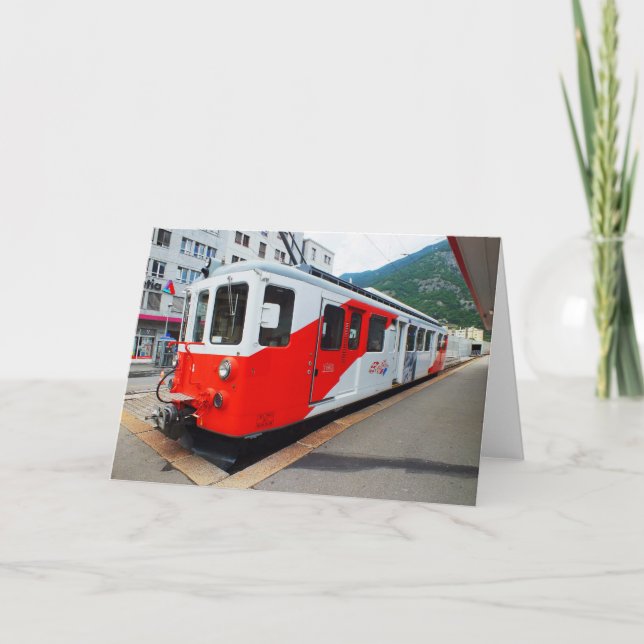 Mont Blanc express Holiday Card (Front)