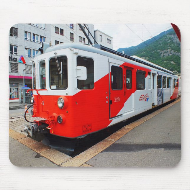 Mont Blanc express train Mouse Mat (Front)