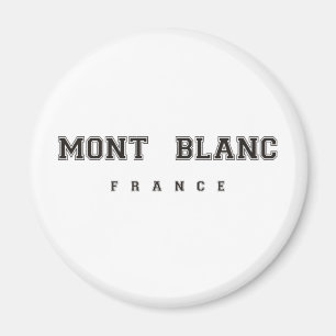 Mont Blanc France Magnet