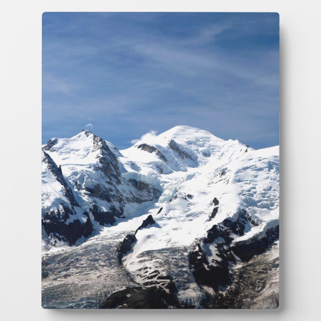 Mont Blanc France Plaque (Front)