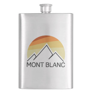 Mont Blanc France Retro Hip Flask