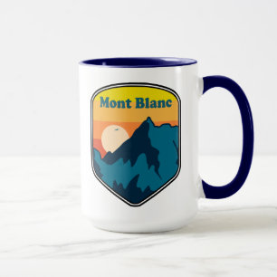 Mont Blanc France Sunrise Mug