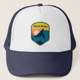 Mont Blanc France Sunrise Trucker Hat