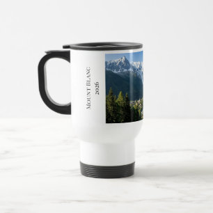 Mont Blanc French Alps Chamonix Custom Travel Mug