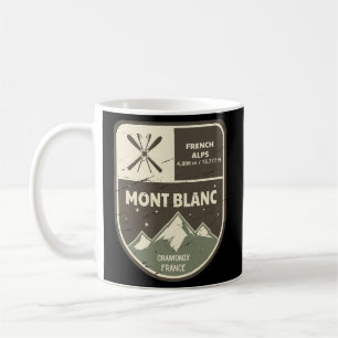 Mont Blanc French Alps Chamonix France Coffee Mug